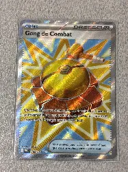 carte pokémon gong de combat fa 168/132