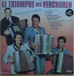 cd andré verchuren - on danse en famille - le triomphe des verchuren