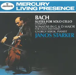 cd bach, gyorgy sebok, janos starker - suites for solo cello (complete) / sonatas in g & d major for cello and piano (1991)