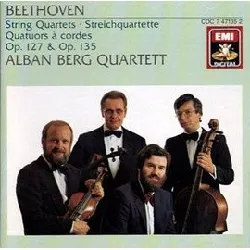 cd beethoven: string quartets nos. 12 & 16, opp. 127,135