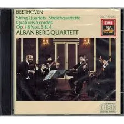 cd beethoven: string quartets op. 18 / 3 & 4