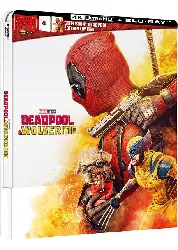 cd deadpool & wolverine - 4k ultra hd + blu - ray - édition steelbook limitée