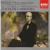 cd falla - alicia de larrocha - obras para piano (1992)