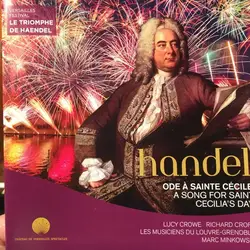 cd haendel - ode for st cecilia's day / ode a sainte cécile (2012)