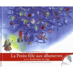 cd la petite fille aux allumettes - suivi du bonhomme de neige (1 audio)