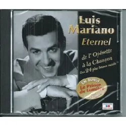 cd luis mariano eternel - de l'opérette à la chanson, ses 24 plus beaux succès