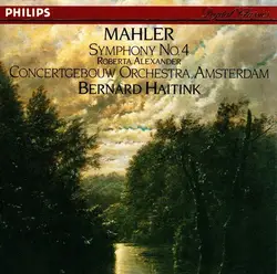 cd mahler – roberta alexander, concertgebouw orchestra, amsterdam, bernard haitink - symphony no. 4 (1989)