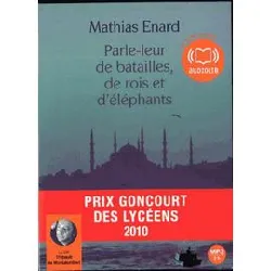 cd parle - leur de batailles, de rois et d'éléphants livre audio