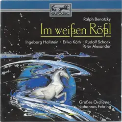 cd ralph benatzky / ingeborg hallstein, erika köth, rudolf schock, peter alexander . großes orchester, johannes fehring - im weiße