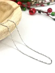 chaîne / collier maille jaseron l45 cm argent 925 millième (22 ct) 4,37g