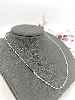 chaîne / collier maille jaseron l45 cm argent 925 millième (22 ct) 4,37g