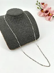 chaîne en argent maille gourmette argent 925 millième (22 ct) 12,5 g