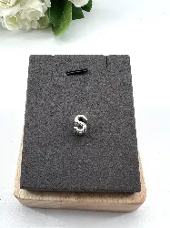 charm pandora alphabet lettre s argent 925 millième (22 ct) 2,41g