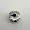 charm pandora clip pavé transparent argent 925 millième (22 ct) 2,41g