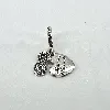 charm pandora en argent forever friends argent 925 millième (22 ct) 2,67g