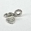 charm pandora en argent forever friends argent 925 millième (22 ct) 2,67g