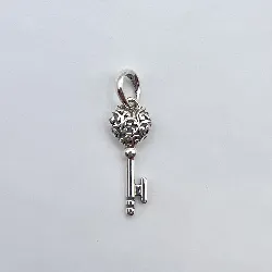 charm pandora en forme de clefs argent 925 millième (22 ct) 1,84g