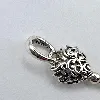 charm pandora en forme de clefs argent 925 millième (22 ct) 1,84g