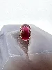 charm pandora metal en verre de murano et feuilles en or rose