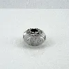 charm pandora murano blanc à motifs  argent 925 millième (22 ct) 3,16g