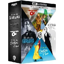 coffret grands classiques 4 films blu - ray 4k ultra hd