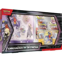 coffret premium carchacrok ex de cynthia pokemon