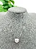 collier argent et oxyde zirconium argent 925 millième (22 ct) 4,30g