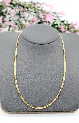 collier maille haricot or 750 millième (18 ct) 5,56g