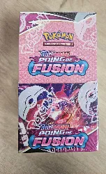 demi display pokémon epée et bouclier poing de fusion - boite de booster ( 18 )
