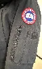 doudoune canada goose noire en duvet et plume taille s