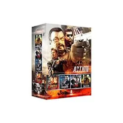 dvd action : lord of drug + rising fear + the perfect weapon + riot - pack