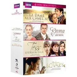 dvd coffret 4 sagas romantiques dvd