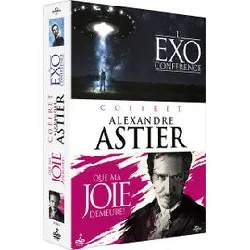 dvd coffret alexandre astier : que ma joie demeure ! + l'exo conférence