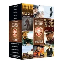 dvd collection de 10 films de western warner - pack