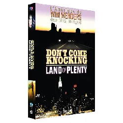 dvd don't come knocking + land of plenty - pack