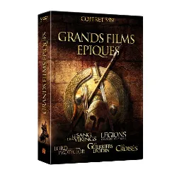 dvd grands films épiques - le sang des vikings + legions rome + lord protector + les guerriers d'odin + les croisés