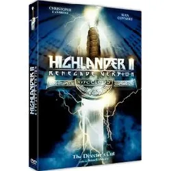 dvd highlander ii - renegade version