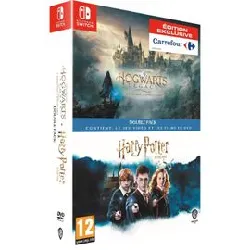 dvd hogwarts legacy switch + harry potter intégrale 8 films dvd