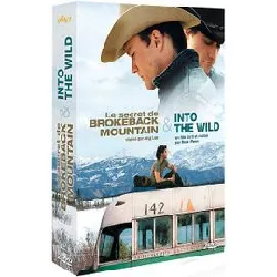 dvd into the wild - le secret de brokeback mountain - coffret