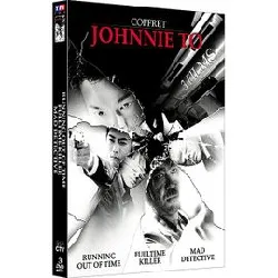 dvd johnnie to - coffret - fulltime killer + running out of time + mad detective