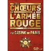 dvd les choeurs de l'armée rouge au casino de paris