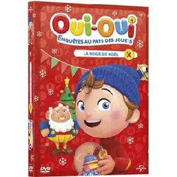 dvd oui - oui, enquêtes au pays des jouets - la neige de noël