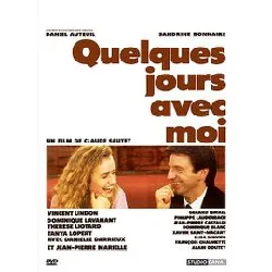 dvd quelques jours avec moi
