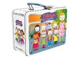 dvd t'choupi à l'école - 5 - valisette métal