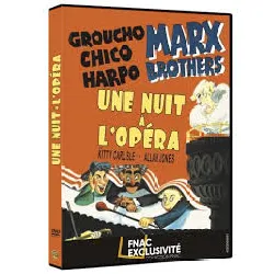 dvd une nuit a l'opéra - marx brothers - collection fnac cinéma