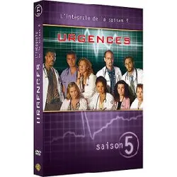 dvd urgences coffret intégral de la saison 5 - dvd