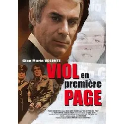 dvd viol en première page