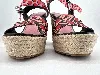 espadrilles en toile louis vuitton rose