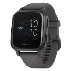 garmin venu sq - gris ombré - montre de sport avec bracelet - silicone - gris ombré - taille du poignet : 125 - 190 mm - affichage