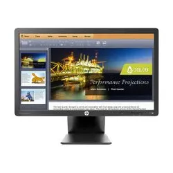 hp elitedisplay e201 - écran led - 20" - 1600 x 900 - 250 cd/m² - 1000:1 - 5 ms - dvi - d, vga, displayport - noir